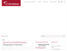 Tablet Screenshot of nwz-frankfurt.de